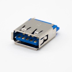 USB Female Connector 3.0 9 Pin Solder Type A Straight SMT Type