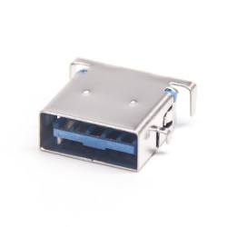 Usb Female Sink Type 9p USB A for PCB