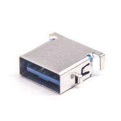 Usb Female Sink Type 9p USB A for PCB