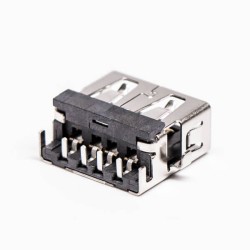USB Offset Type Female Right Angled Type A