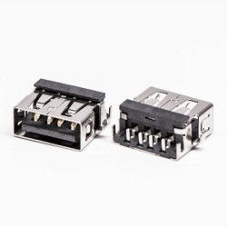 USB Offset Type Female Right Angled Type A