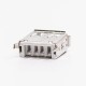 USB PCB Mount Connector Type A Straight Female DIP USB PCB Mount Connector Type A Straight Female DIP