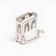USB Port 2.0 Right Angled Female Through Hole White USB Port 2.0 Right Angled Female Through Hole White