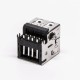 USB Right Angle Connectors Female DIP Dual Port 20pcs USB Right Angle Connectors Female DIP Dual Port 20pcs