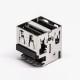 USB Right Angle Connectors Female DIP Dual Port 20pcs USB Right Angle Connectors Female DIP Dual Port 20pcs