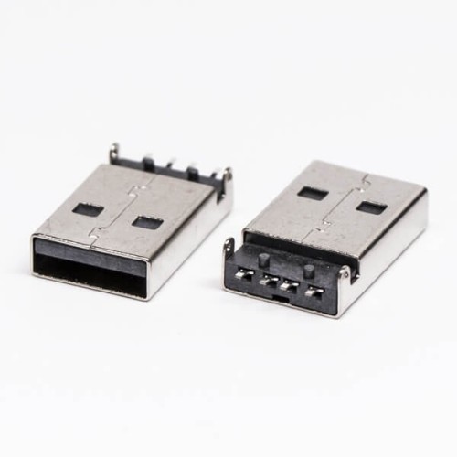 USB SMT Connector Type A Male Offest Type for PCB Mount USB SMT Connector Type A Male Offest Type for PCB Mount