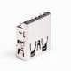 USB Through Hole Mount Female 2.0 Type A 90° Reverse for PCB USB Through Hole Mount Female 2.0 Type A 90° Reverse for PCB