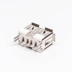 USB Type A Connector Female Straight for PCB Mount