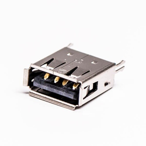 USB Type A Female Straight Connector DIP Through Hole USB Type A Female Straight Connector DIP Through Hole