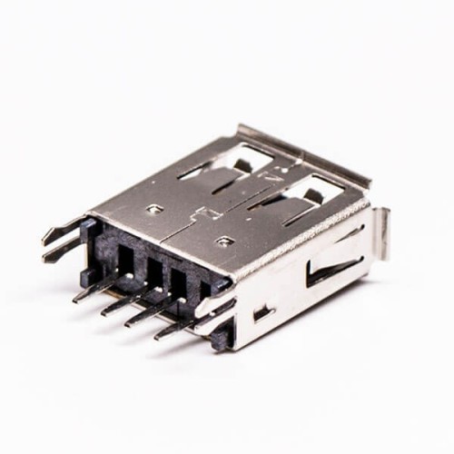 USB Type A Female Straight Connector DIP Through Hole 20pcs USB Type A Female Straight Connector DIP Through Hole 20pcs