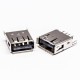 USB Type A Female Straight Connector DIP Through Hole 20pcs USB Type A Female Straight Connector DIP Through Hole 20pcs