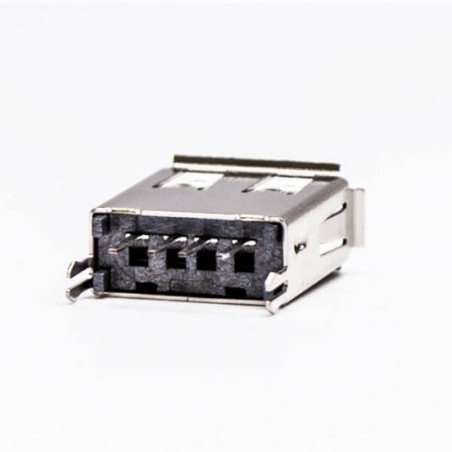USB Type A Female Straight Connector DIP Through Hole USB Type A Female Straight Connector DIP Through Hole