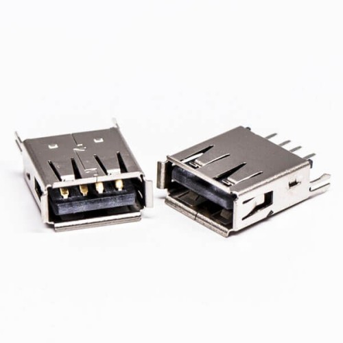 USB Type A Female Straight Connector DIP Through Hole USB Type A Female Straight Connector DIP Through Hole