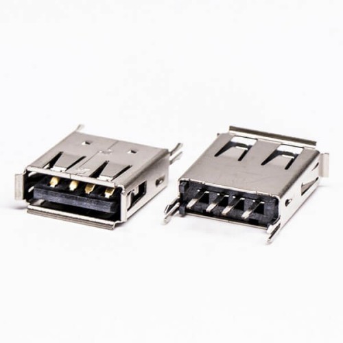 USB Type A Female Straight Connector DIP Through Hole USB Type A Female Straight Connector DIP Through Hole