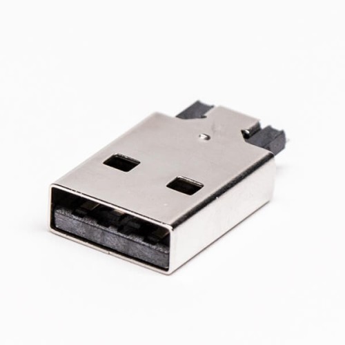 USB Type A Male 2.0 Connector Offest Type for PCB Mount USB Type A Male 2.0 Connector Offest Type for PCB Mount