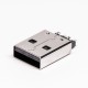 USB Type A Male 2.0 Connector Offest Type for PCB Mount USB Type A Male 2.0 Connector Offest Type for PCB Mount