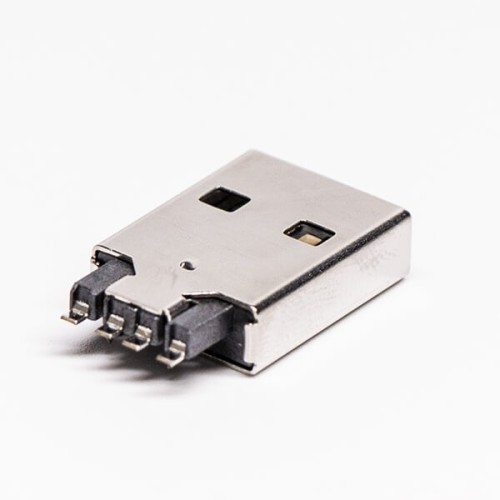 USB Type A Male 2.0 Connector Offest Type for PCB Mount USB Type A Male 2.0 Connector Offest Type for PCB Mount