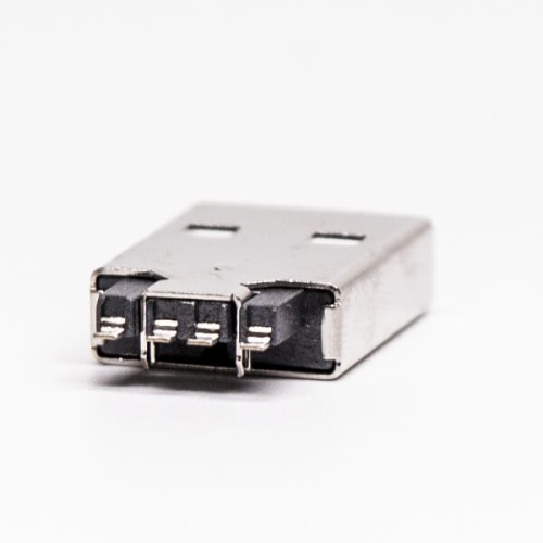 USB Type A Male 2.0 Connector Offest Type for PCB Mount USB Type A Male 2.0 Connector Offest Type for PCB Mount