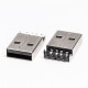 USB Type A Plug 90 Degree SMT for PCB Mount USB Type A Plug 90 Degree SMT for PCB Mount