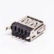 USB Type A Ports Straight Female DIP for PCB Mount USB Type A Ports Straight Female DIP for PCB Mount