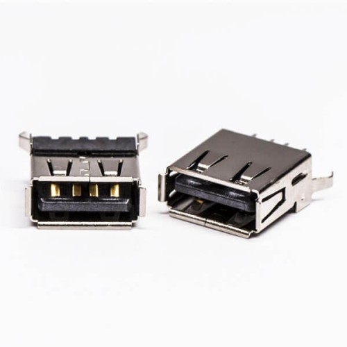 USB Type A Ports Straight Female DIP for PCB Mount 20pcs USB Type A Ports Straight Female DIP for PCB Mount 20pcs
