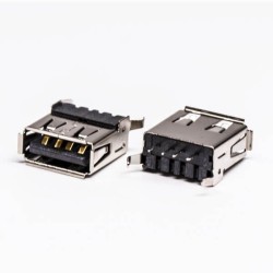 USB Type A Ports Straight Female DIP for PCB Mount