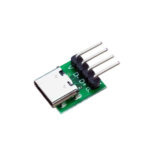 USB Type-C 16Pin Female to 4P R/A PCB Mount 2.54mm USB Type-C 16Pin Female to 4P R/A PCB Mount 2.54mm