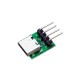 USB Type-C 16Pin Female to 4P R/A PCB Mount 2.54mm USB Type-C 16Pin Female to 4P R/A PCB Mount 2.54mm