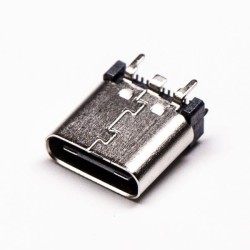 USB Type C 180 Degree Female SMT and DIP for PCB Mount