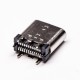 USB Type C 180 Degree Female SMT and DIP for PCB Mount USB Type C 180 Degree Female SMT and DIP for PCB Mount