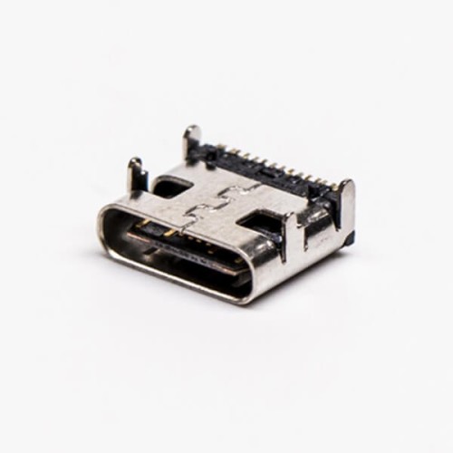 USB Type C 90 Degree Female SMT Through Hole for PCB Mount USB Type C 90 Degree Female SMT Through Hole for PCB Mount