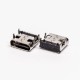 USB Type C 90 Degree Female SMT Through Hole for PCB Mount USB Type C 90 Degree Female SMT Through Hole for PCB Mount