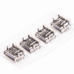 USB Type C Connector Female Right Angled SMT