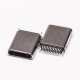 USB Type C Connector Plug Straight 24 Pin Through Hole for PCB Mount USB Type C Connector Plug Straight 24 Pin Through Hole for PCB Mount