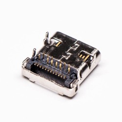 USB Type C Connector Right Angled Female SMT and DIP