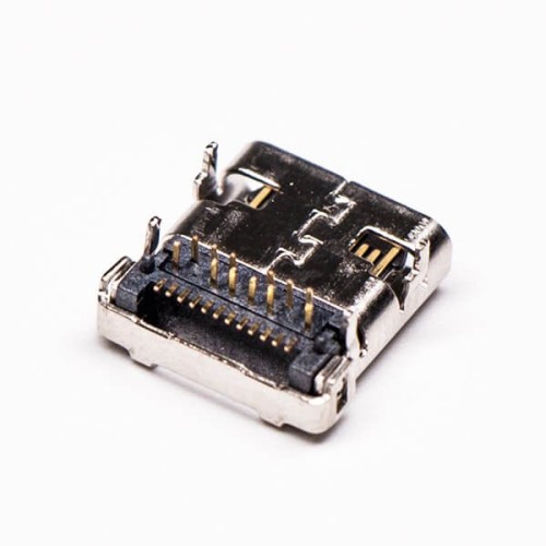 USB Type C Connector Right Angled Female SMT and DIP USB Type C Connector Right Angled Female SMT and DIP