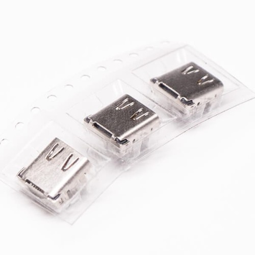 USB Type C Connector Right Angled Female SMT and DIP USB Type C Connector Right Angled Female SMT and DIP