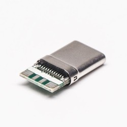 USB Type C Connector Types 180 Degree Solder Type