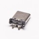 USB Type C Connector Vertical Type Male 180 Degree SMT for PCB Mount USB Type C Connector Vertical Type Male 180 Degree SMT for PCB Mount