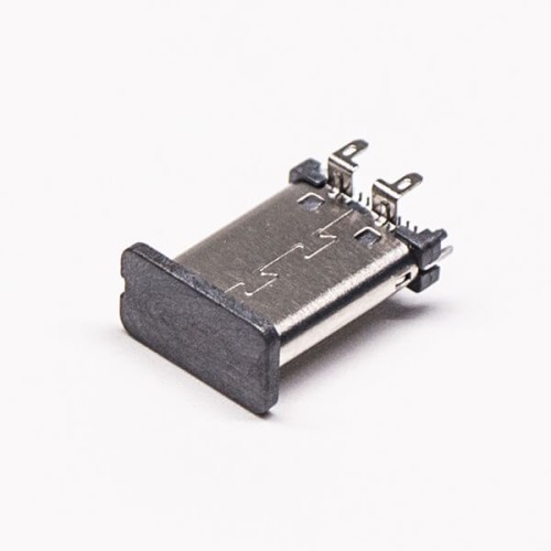 USB Type C Connector Vertical Type Male 180 Degree SMT for PCB Mount USB Type C Connector Vertical Type Male 180 Degree SMT for PCB Mount