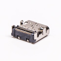 USB Type C Female Connector Right Angled SMT for PCB Mount