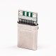 USB Type C Male 180 Degree Straight PCB Mount Connector USB Type C Male 180 Degree Straight PCB Mount Connector