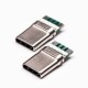 USB Type C Male 180 Degree Straight PCB Mount Connector USB Type C Male 180 Degree Straight PCB Mount Connector