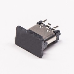 USB Type C PCB Mount Female Vertical Type SMT