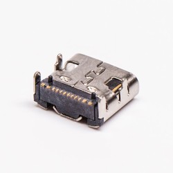 USB Type C Port Female Right Angled SMT DIP for PCB Mount