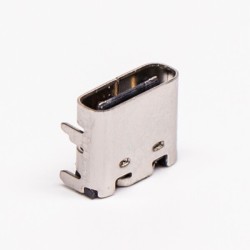 USB Type C Port Female Right Angled SMT DIP for PCB Mount