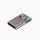 USB Type C Port Plug Straight 12 Pin PCB Mount USB Type C Port Plug Straight 12 Pin PCB Mount