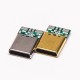 USB Type C Port Plug Straight 12 Pin PCB Mount USB Type C Port Plug Straight 12 Pin PCB Mount