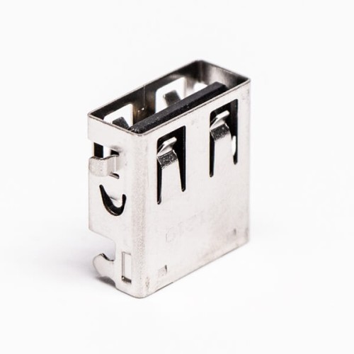 USB2.0 SMT Female 90 Degree Offest Type Through Hole USB2.0 SMT Female 90 Degree Offest Type Through Hole