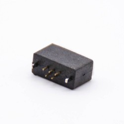 Female AB Type With Waterproof Ring IP66 MICRO USB Connector SMT Vertical Mounting 180 Degrees